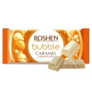 Roshen Bubble Caramel czekolada biała 80g