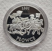 Medal Wielkie Bitwy Polaków: Płowce 14,14g, Ag925