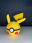 Wyjątkowy Pokeball Pikachu #025 – Unikalna Figurka Druk 3D PLA Pokemon