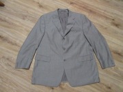 RENE LEZARD męska marynarka szara wełna i jedwab _ 58