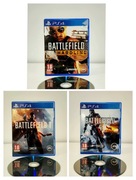 Battlefield 1 + 4 + Hardline Zestaw 3 Gier PS4