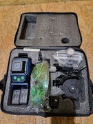 Laser krzyżowy 360° 4D + 2xAKU + walizka + akcesoria  G03307