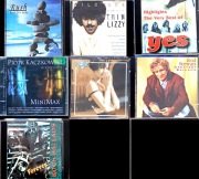 7 Płyt CD YES, Thin Lizzy, Rush, Stewart, Celine Dion