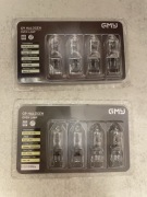 4x Żarówka G9 25W 230V 2700K 260lm do piekarników 300°C halogenowa