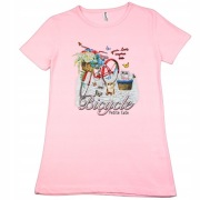 T-Shirt Koszulka Damska Krótki Rękaw Różowa rozm. S