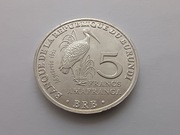 Burundi 5 franków 2014