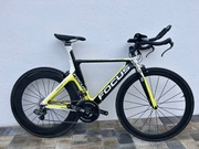 Rower czasowy Focus Chrono, rozmiar S, Ultegra Di2 i koła karbon Edge