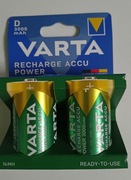 akumulatory R20 1,2V Varta Ready2Use  (2 sztuki)