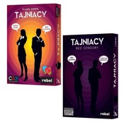 MEGA ZESTAW: Tajniacy + Tajniacy: Bez Cenzury – HIT IMPREZOWY