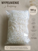 Puszyste wypełnienie do paczek handmade PREMIUM kolo 600 biały 