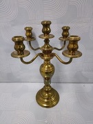 Ładny świecznik pięcioramienny 