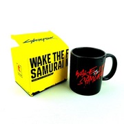 NOWY KUBEK CYBERPUNK 2077 WAKE UP SAMURAI CZARNY
