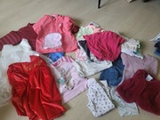 Zestaw ubrań dla dziewczynki rozmiar 86 