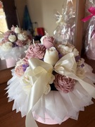 Flower box z świec sojowych ekologicznych 