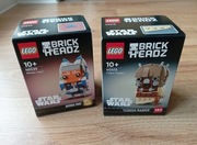 LEGO BrickHeadz 40539 Ahsoka Tano, 40615 Tuskeński rabuś