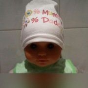 Czapeczka dla niemowlaka