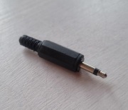 wtyk Jack mono 3,5mm na kabel komplet 5 szt.