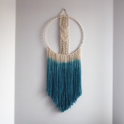 Duży łapacz snów, makrama