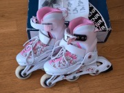 Sprzedam dziewczęce rolki/wrotki/tri-skates 2w1 Raven
