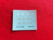 Kalkomania SdKfz 221 skala 1/72