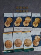 Monety 2 zł z folderami