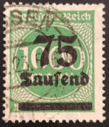 Znaczek pocztowy - Niemcy - 1923r.