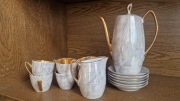 Serwis kawowy stara porcelana PRL vintage