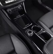 Mercedes CLA W117 C117 tuning, dekor, piano black, nakładka, deska, tunel