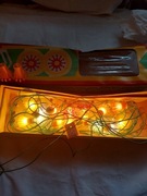 Lampki choinkowe "Wiosna Ludów" prl retro