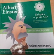 Albert Einstein Książka + płyta CD Mali Geniusze
