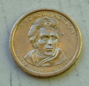 1 dolar 2008  Andrew Jackson one dollar  Stan !!