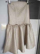 Makadamia,,pikowana.  super sukienka,38,nowa z metkami