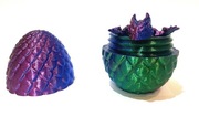 Smok, jajko, wydruk 3d multicolor hit figurka 