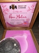 Bohaterki Heroines - HUA MULAN 2 oz Ag 999 srebro