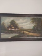 Obraz malowany na płótnie