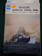 Model kartonowy JSC Dragon Jastrząb Sokół Dzik