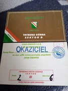 Legia jesień 1997 r. Zaproszenie 