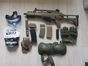 Zestaw replika JG G36, np. dla początkujących 