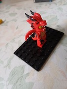 Lego czerwony smok 