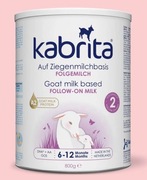 Kabrita 2 – mleko modyfikowane, termin ważności do maja 2026, nowe
