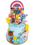 Dekoracje na tort Gumball