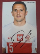 Dariusz Dudka oryginalny autograf! Lech Poznań Euro 2012