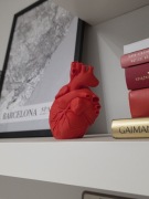 Ozdoba dekoracja do domu wnętrza figurka dekoracyjna serce anatomiczne