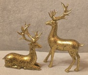 Figurki kolekcjonerskie myśliwskie JELENIE BYKI. Na prezent. Wieniec. Nowe.