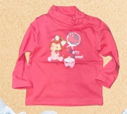 Licencyjna bluzka Bawełniana bluzeczka Golf golfik Truskawkowe Ciastko 74