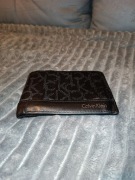 Skórzany portfel Calvin Kleina Oryginalny