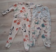 Komplet H&M Myszka Miki Bluza 104 + 2x Spodnie H&M 104