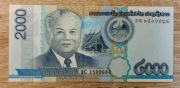 Laos 2000 Kip 2011  P-41a UNC 