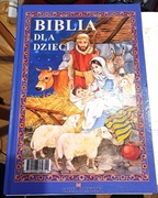 BIBLIA DLA DZIECI-Ksiązka z ilustracjami,brak śladów uzyw.