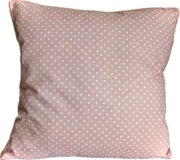 Poszewka Minky Premium Biały Groszek 40 x 40 cm